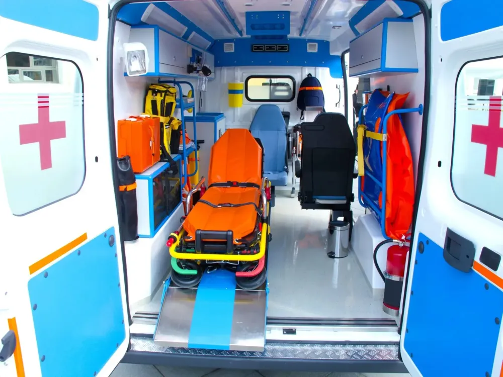 Ambulance à Saint-Sauveur-en-Puisaye